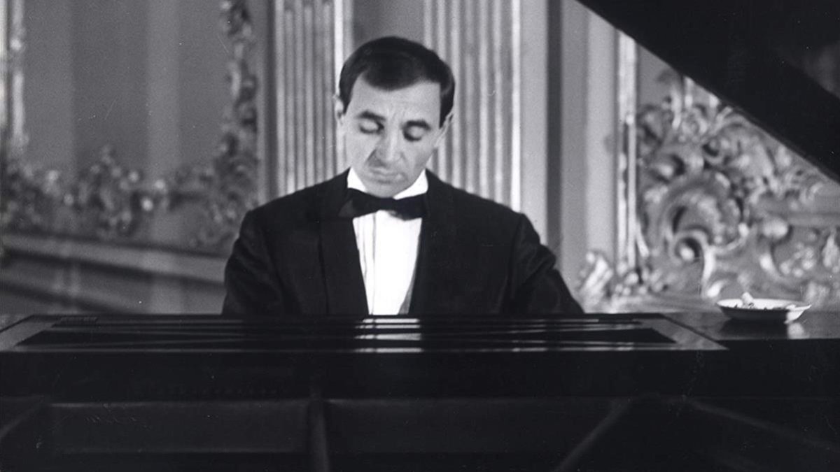Aznavour, en Tirad sobre el Pianista-