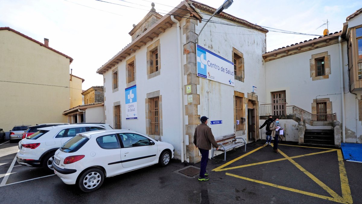Centro de Salud de Espinosa de los Monteros, localidad de residencia de Sonia Sainz-Maza. ISRAEL L. MURILLO