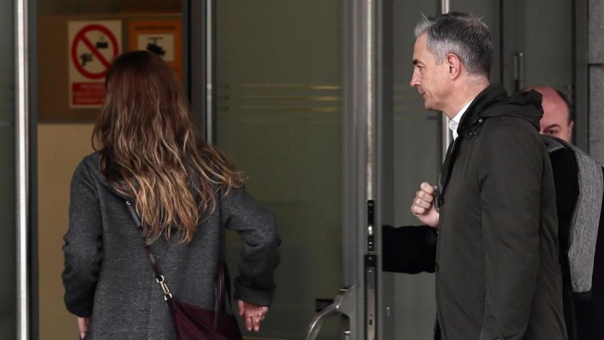 El ex secretario general del PP valenciano, Ricardo Costa, a su llegada a la Audiencia Nacional.-MARISCAL (EFE)