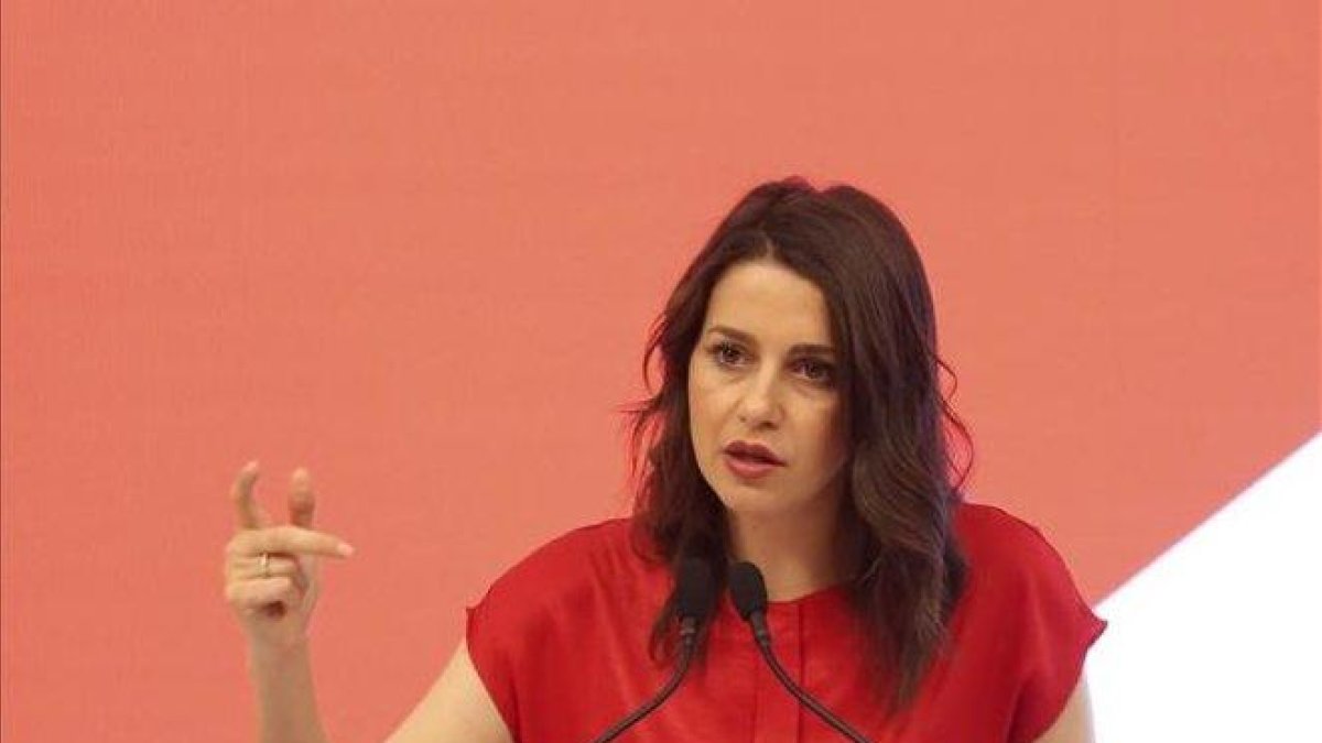 La dirigente de Ciudadanos, Inés Arrimadas.-DAVID CASTRO