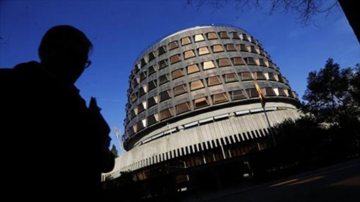 La sede del Tribunal Constitucional, en Madrid-AGUSTÍN CATALÁN