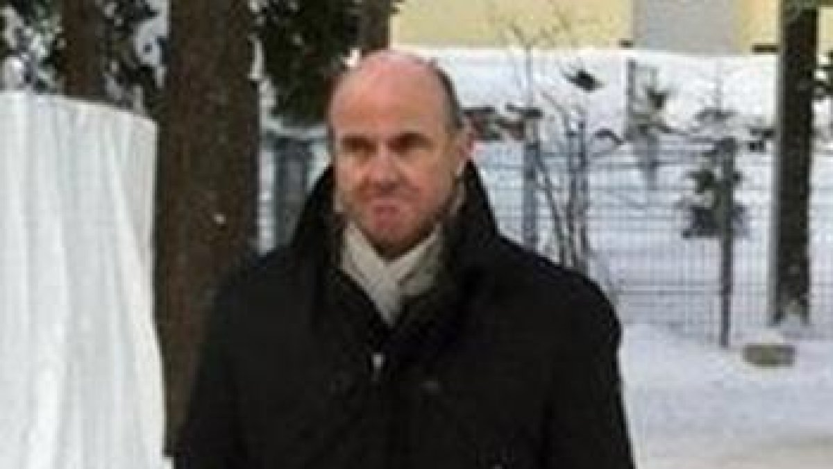 El ministro de Economía en funciones, Luis de Guindos, en Davos, este sábado.-EFE / EVA YRAOLA