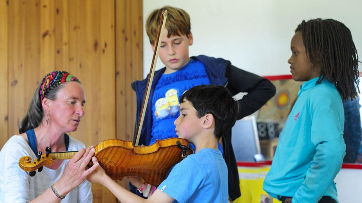 El aprendizaje se adapta a los ritmos de cada niño.-ISRAEL L. MURILLO