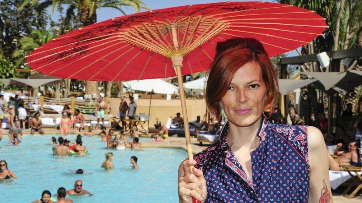 Bimba Bosé, en Marbella, donde estuvo pinchando música el pasado verano.-UOG/UCC / ©GTRESONLINE