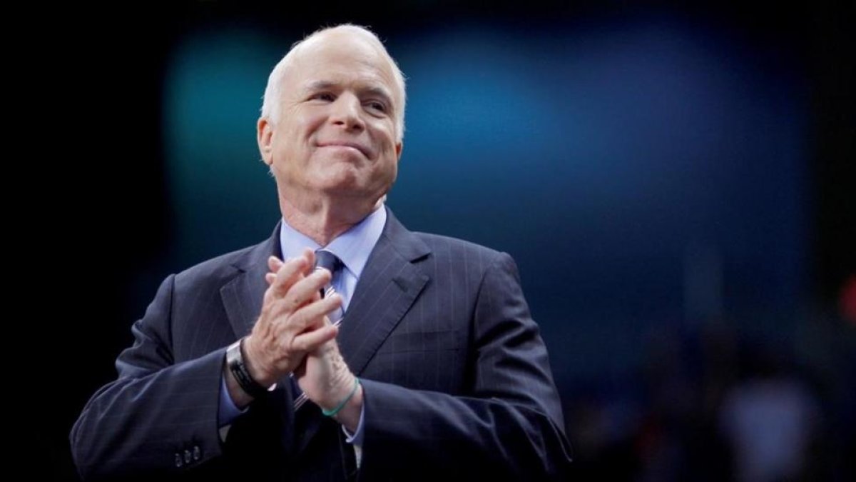 John McCain durante la campaña presidencial del 2008.-REUTERS / BRIAN SNYDER