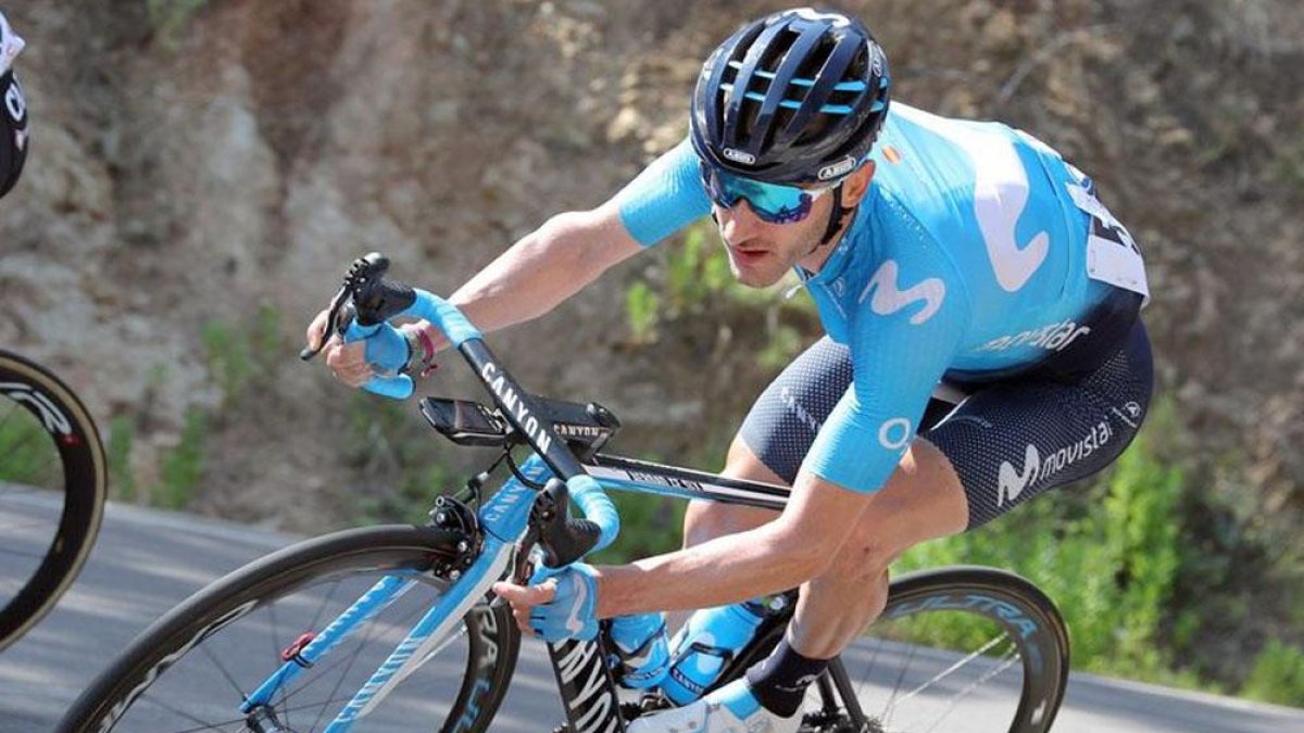 Carlos Barbero durante una competición.-PHOTO GOMEZ SPORT / MOVISTAR TEAM