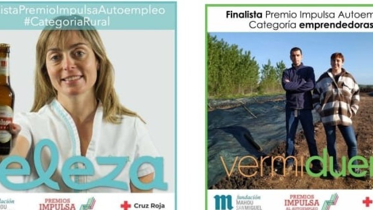 Imagen de los finalistas a los Premios 'Impulsa' de Cruz Roja
