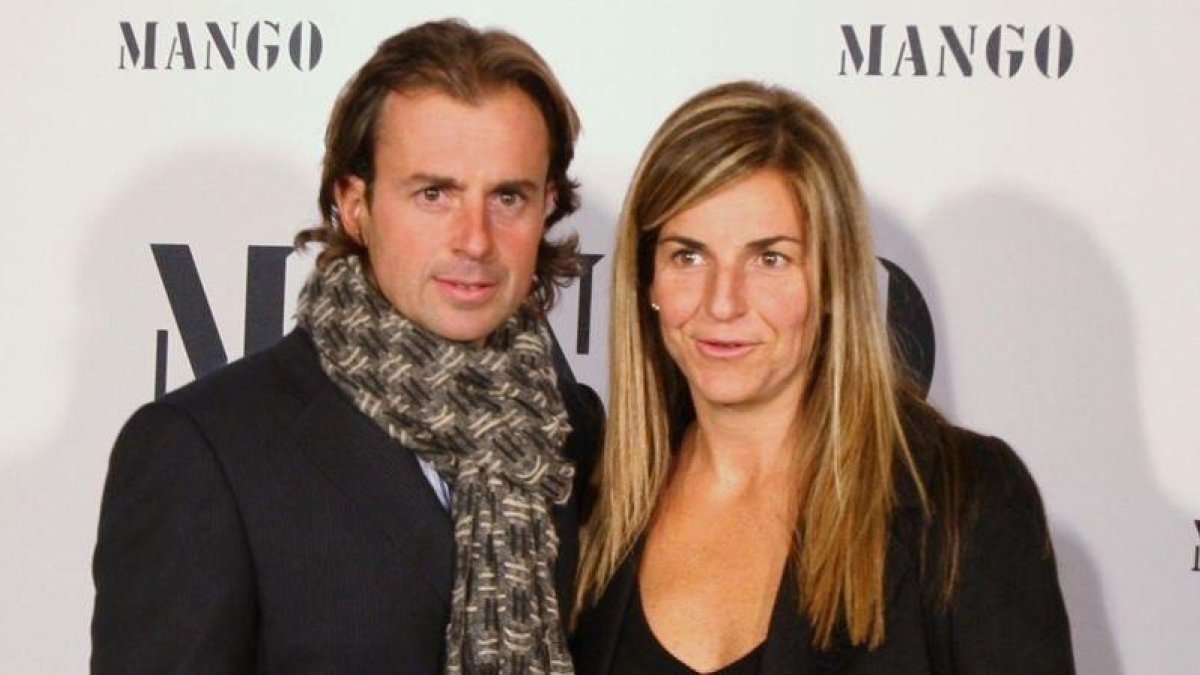 Arantxa Sánchez Vicario y Josep Santacana, en el 2010.-ÁLVARO MONGE