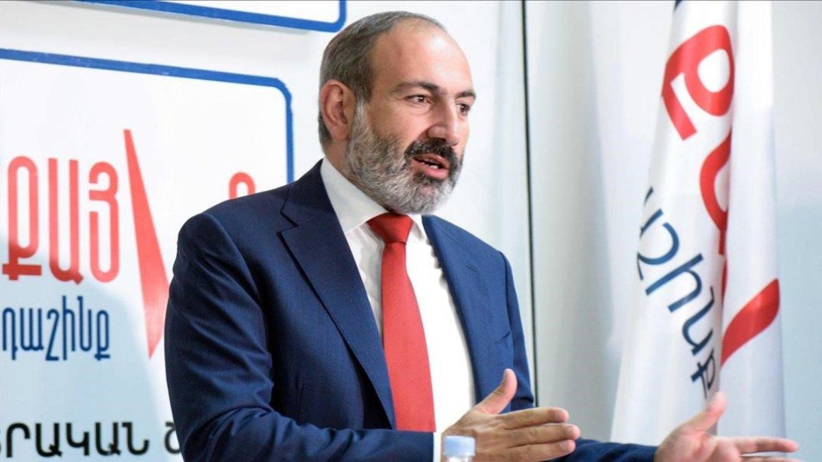 El primer ministro armenio, Nikol Pashinyan.-KAREN MINASYAN (AFP)