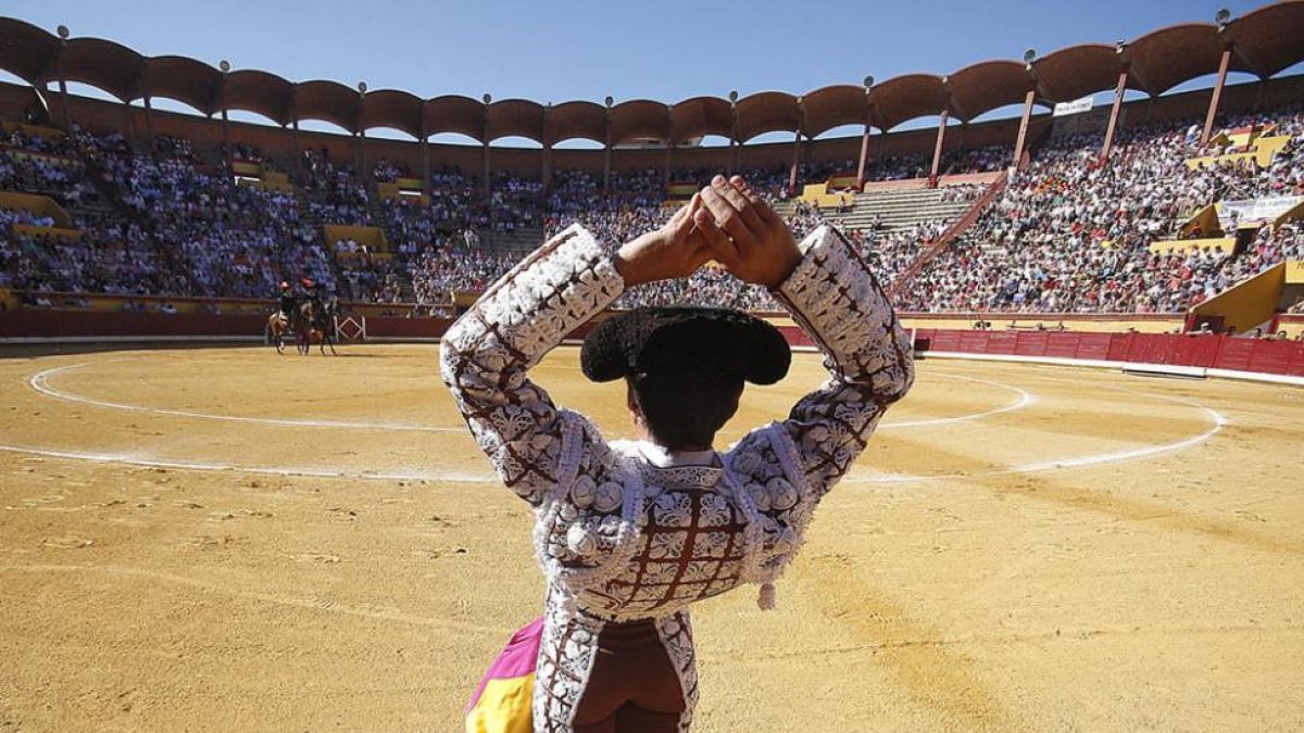 Imagen de El Plantío en la feria de abono de este año.-ECB