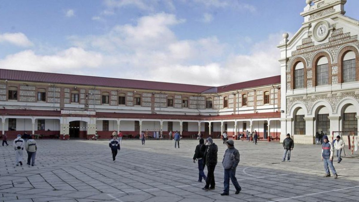 Imagen del interior de la cárcel de Burgos.-SANTI OTERO