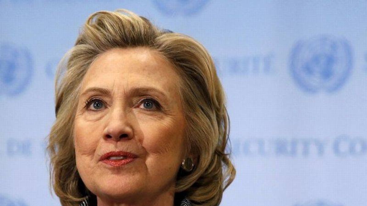 Hillary Clinton, el pasado 10 de marzo, en una rueda de prensa en Nueva York.-Foto: REUTERS / MIKE SEGAR