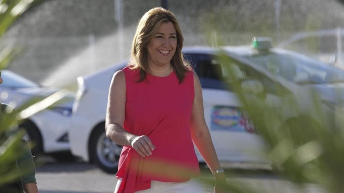La presidenta de la Junta de Andalucía, Susana Díaz.-EFE / JULIO MUNOZ