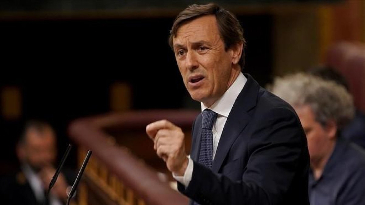 El senador del PP Rafael Hernando.-JOSE LUIS ROCA