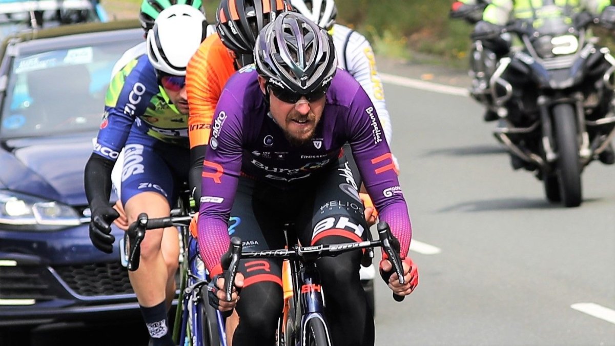 Madrazo doblará al correr en contrarreloj y en ruta. FOTO CEDIDA POR EL BURGOS BH