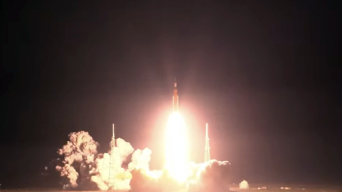 Lanzamiento de un cohete espacial.- AGENCIA ESPACIAL EUROPEA