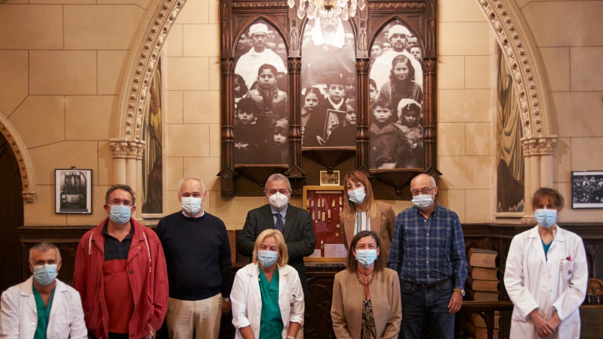 Las restricciones sanitarias han obligado a realizar un acto restringido en la cárcel. ECB