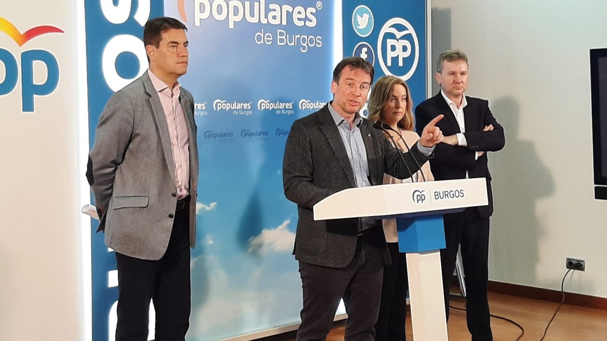 Ángel Ibáñez, Borja Suárez, Cristina Ayala y Javier Lacalle. ECB