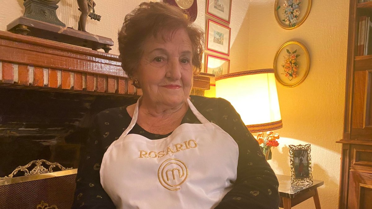 Rosario es la nueva concursante de Master Chef