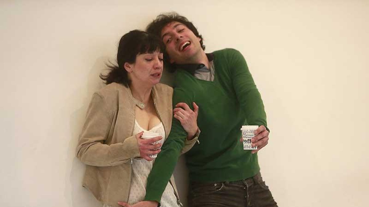 Carola Martínez y Fran de Benito, en una de las piezas de esta nueva entrega.-Raúl Ochoa