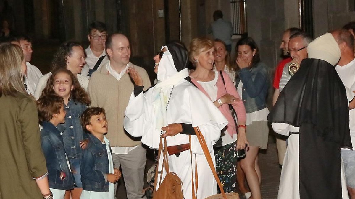 Las religiosas de Las Huelgas se metieron al público en el bolsillo.-Gabriel Bueno