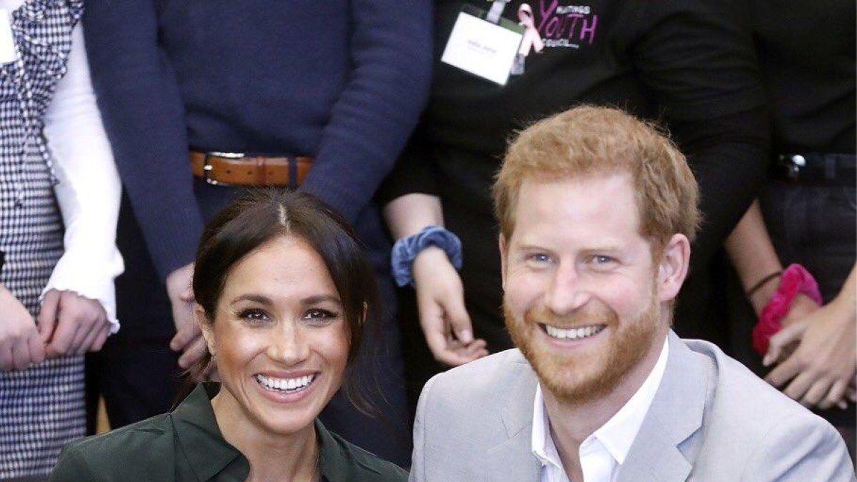 Harry y Meghan Markle-TWITTER