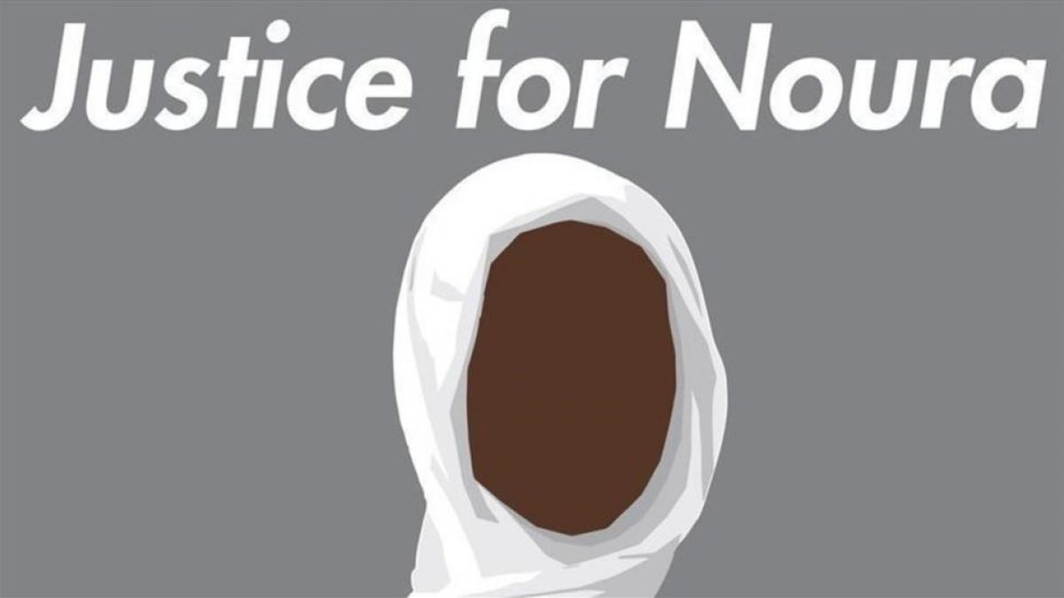 Imágen de la campaña Justicia para Noura difundida en redes.-EL PERIÓDICO