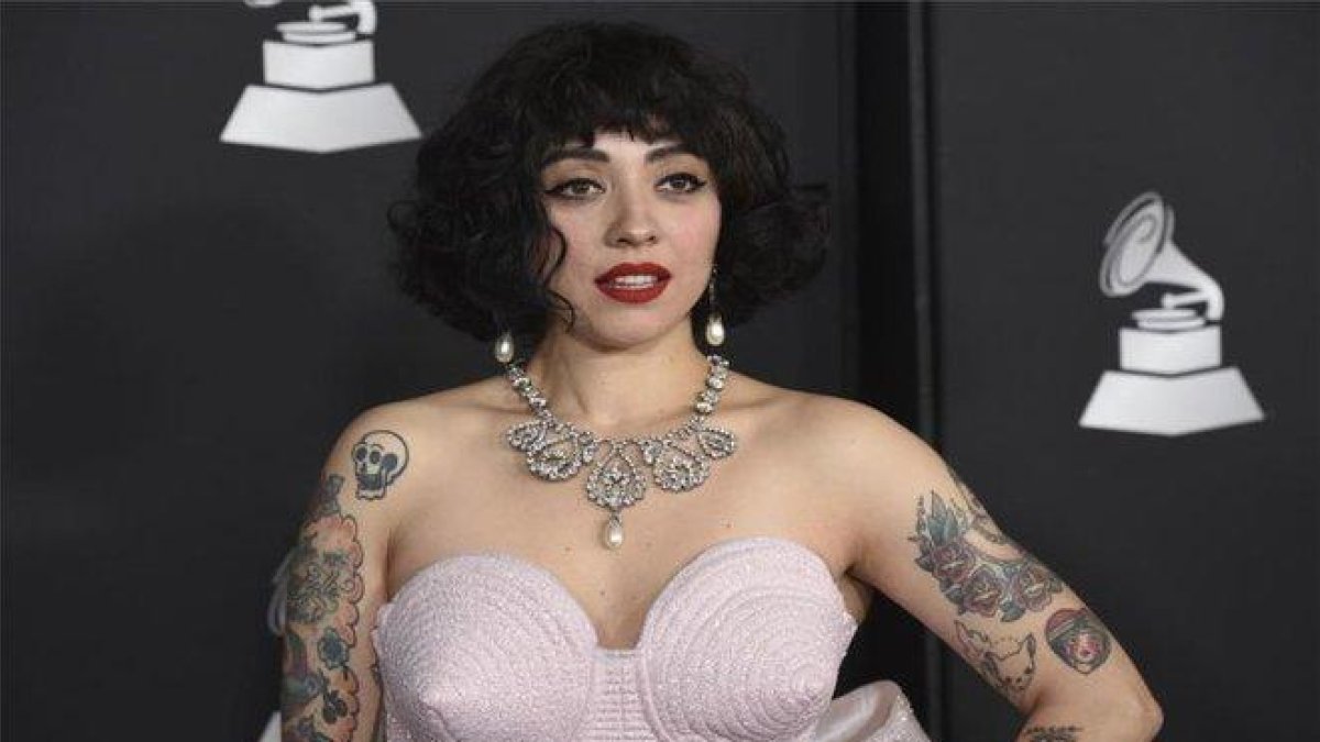 La cantante chilena Mon Laferte.-AP