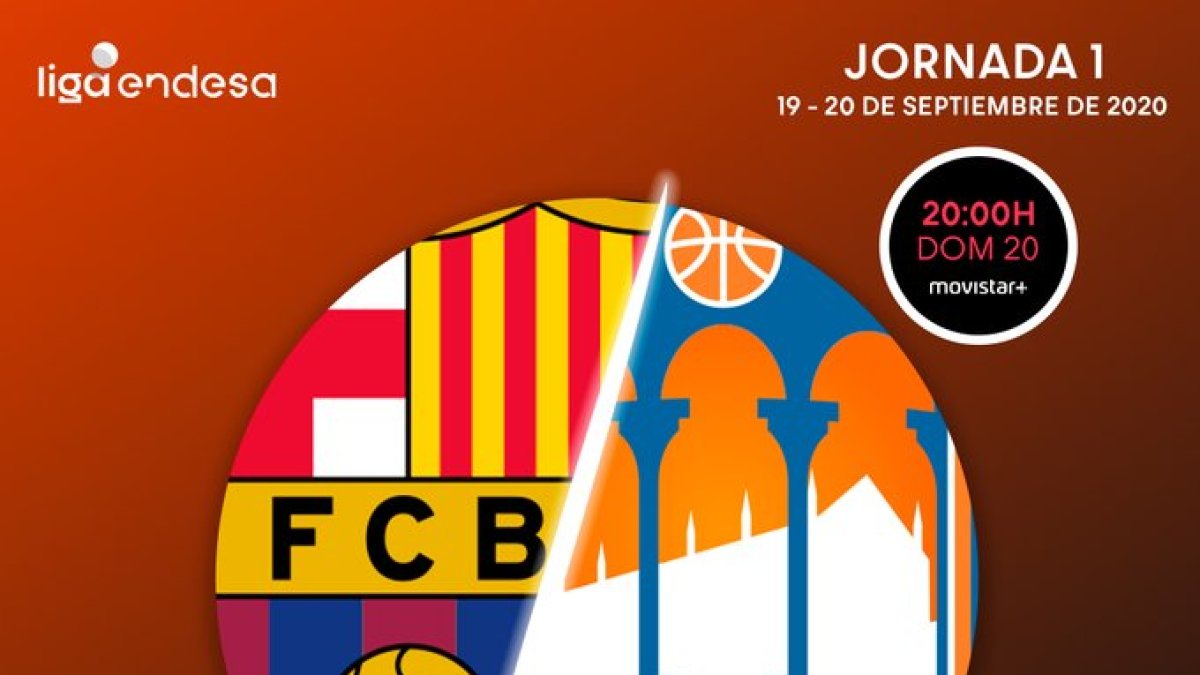 Imagen compartida por ACB del primer enfrentamiento de la temporada. ACB