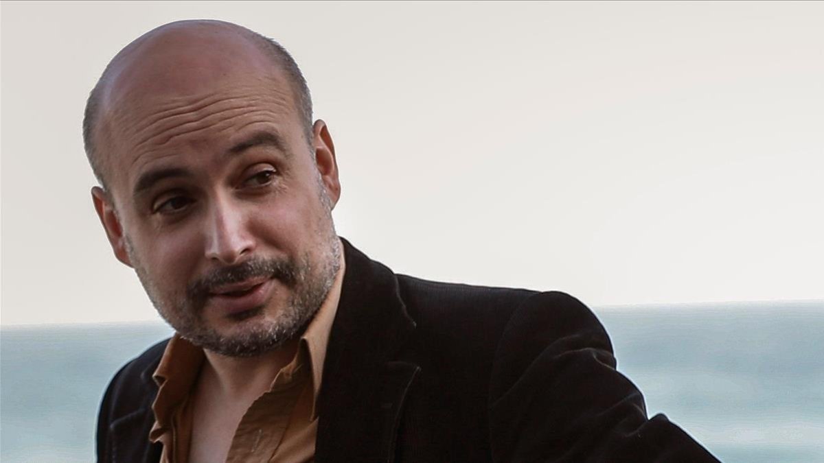 Peter Strickland, en San Sebastián, este martes-JAVIER ETXEZARRETA