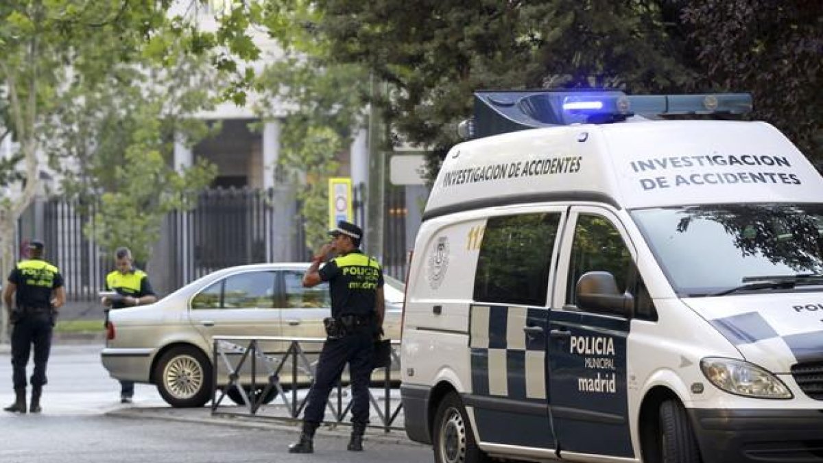 Agentes de la Policía Municipal de Madrid.-Chema Moya / EFE