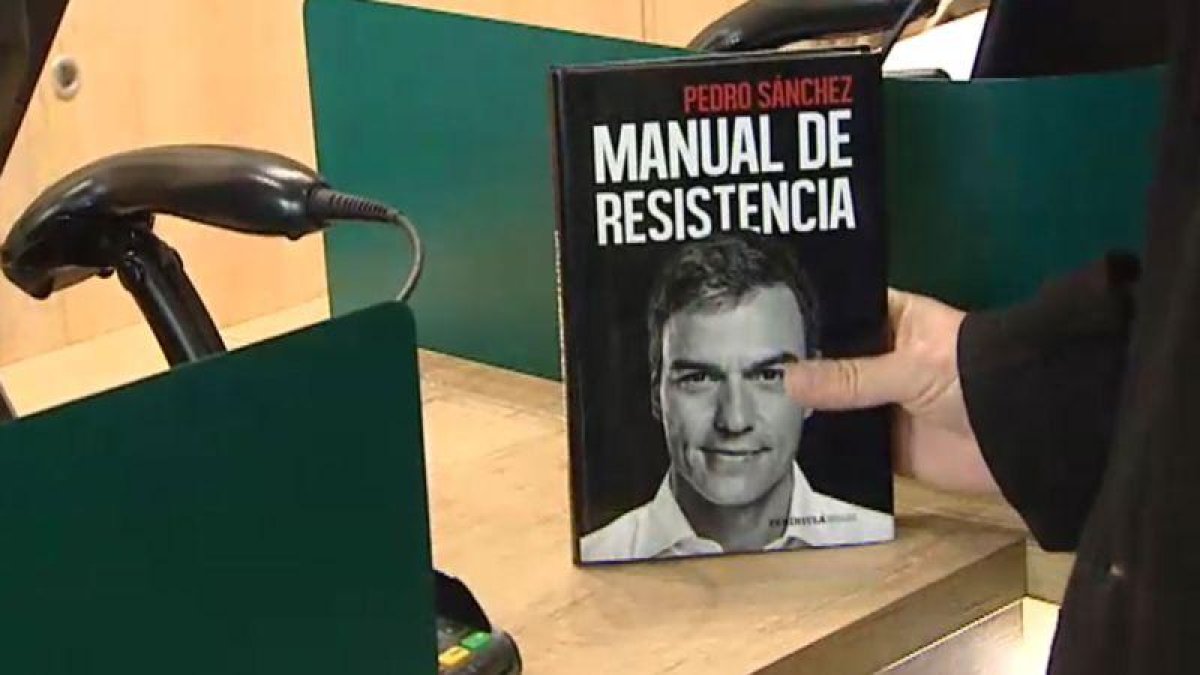 Sale a la venta el libro de Pedro Sáchez, Manual de resistencia.-ATLAS