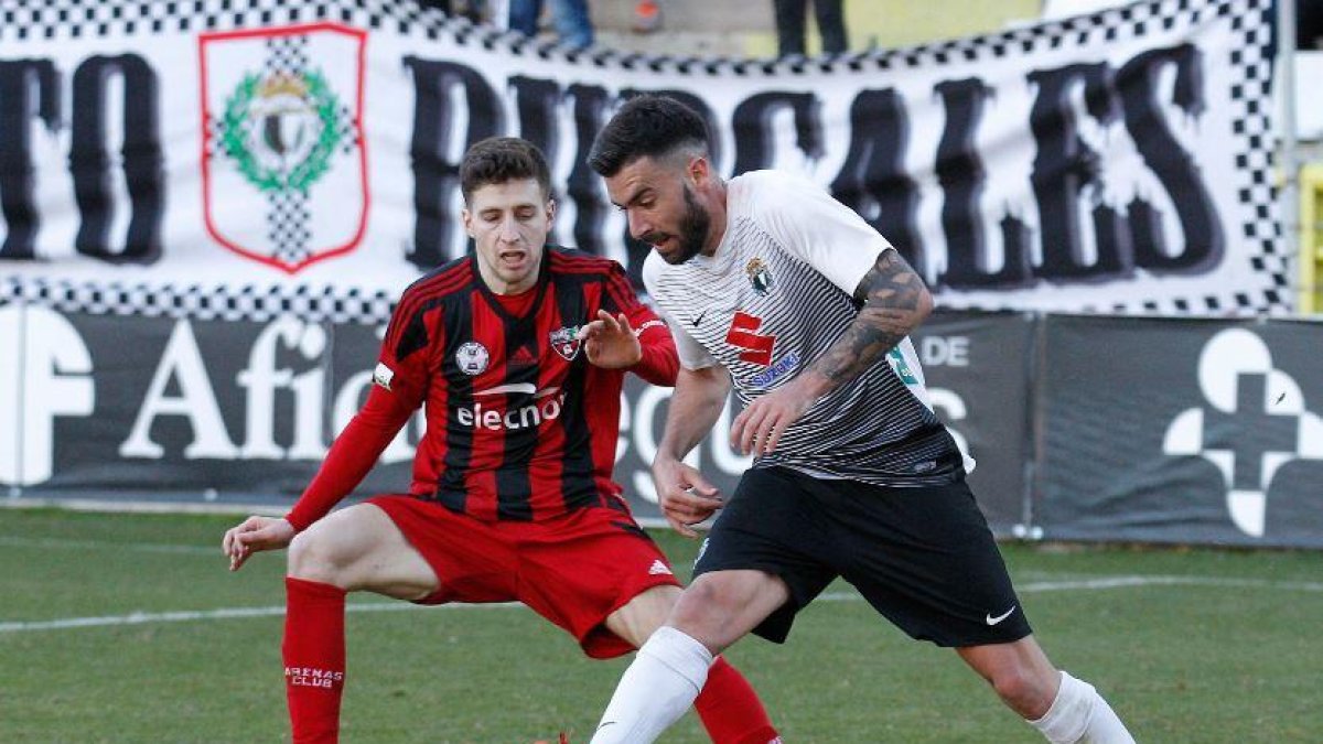 Imagen de un encuentro del Burgos CF.-SANTI OTERO