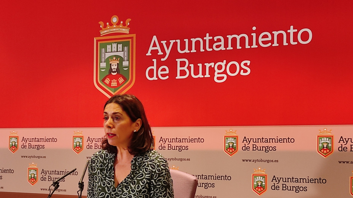 Marga Arroyo, portavoz de Podemos en el Ayuntamiento de Burgos. ECB