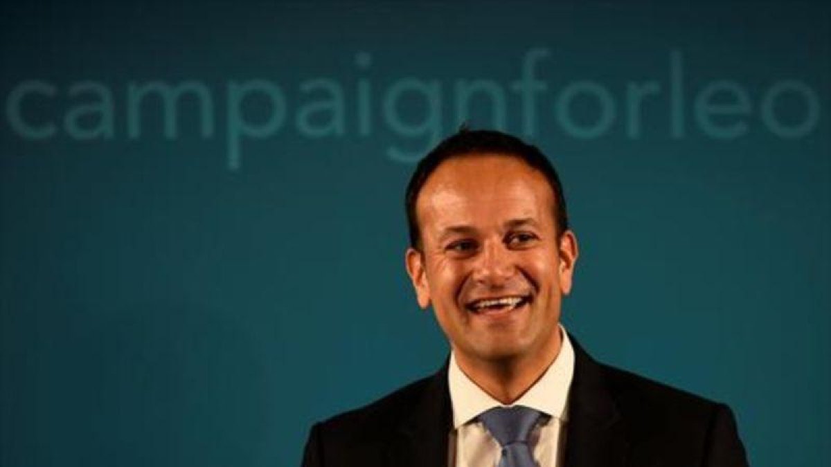 Leo Varadkar, primer ministro de Irlanda in pectore, el pasado sábado.-REUTERS / CLODAGH KILCOYNE