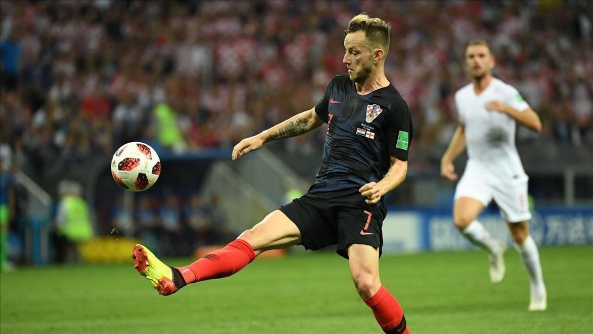 Ivan Rakitic en la semifinal ante Inglaterra.-KIRILL KUDRYAVTSEV