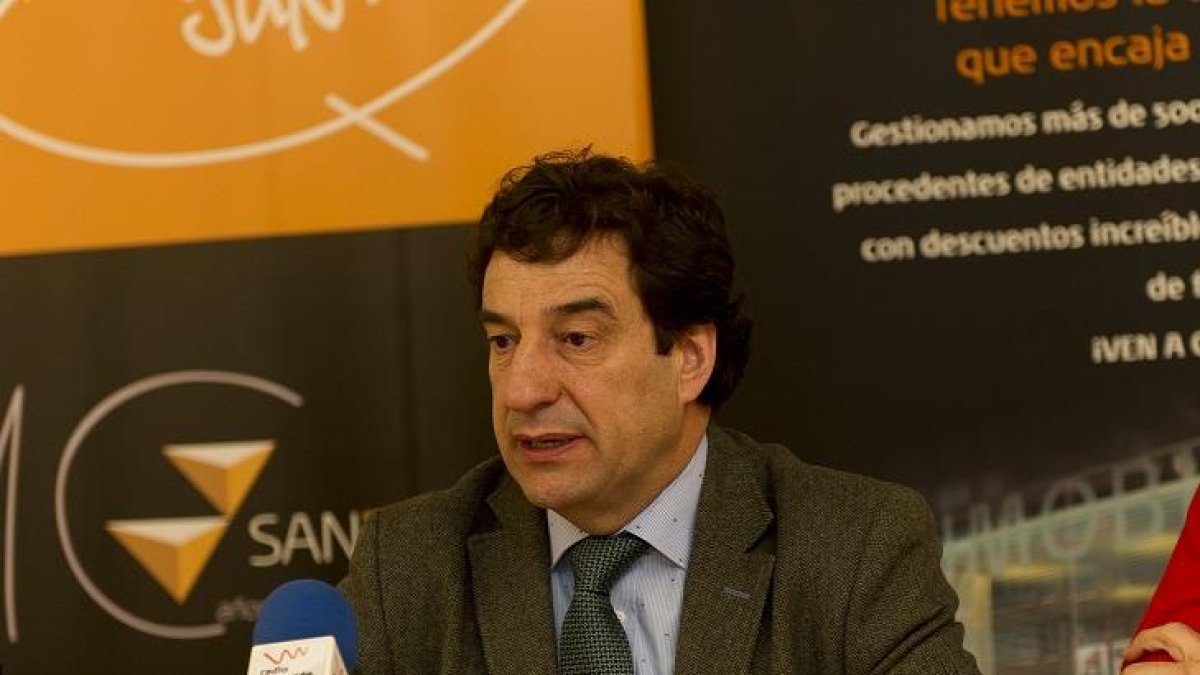 Jesús Martínez, presidente del CB Miraflores.-MARÍA GONZÁLEZ / CB MIRAFLORES