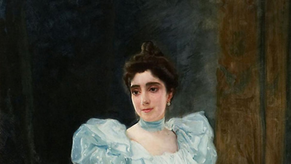 Retrato de Isaura Zaldo Arana (Joaquín Sorolla).-ECB