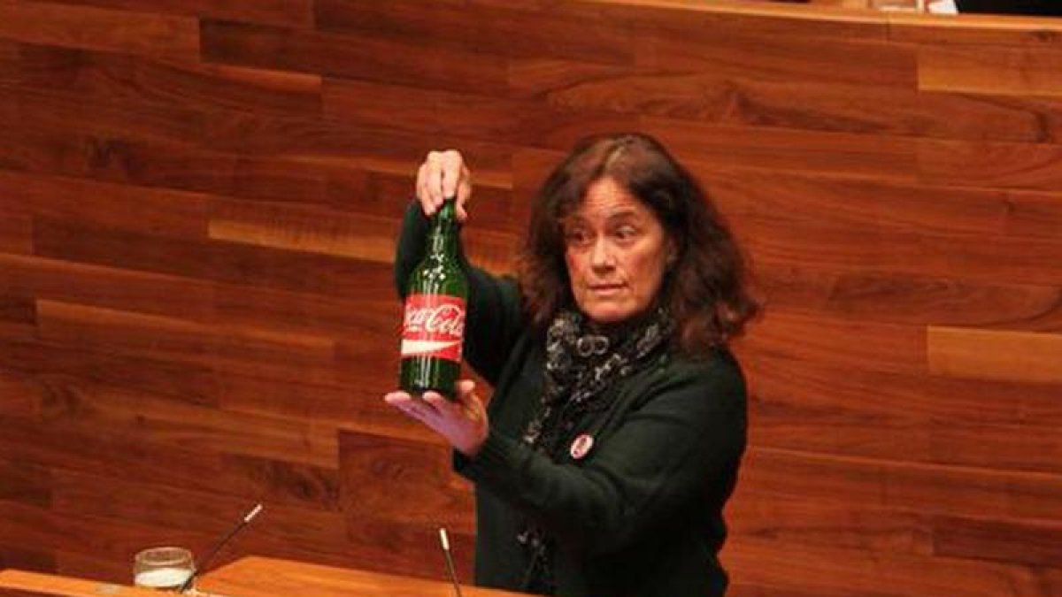La diputada de Podemos Paula Valero.-@PodemosAsturies