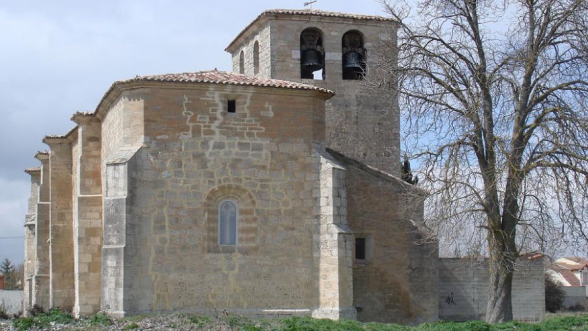 Iglesia de Quintanilla Vivar en honor a Santa Eulalia, uno de los monumentos emblemáticos de la localidad-ECB
