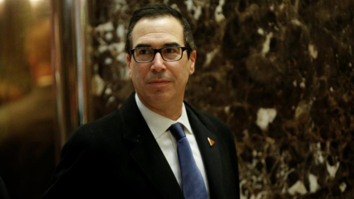 Steven Mnuchin, el elegido por Trump como nuevo secretario del Tesoro.-MIKE SEGAR / REUTERS