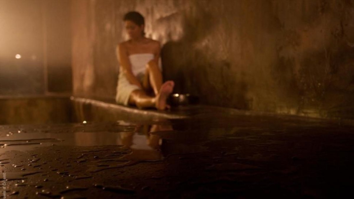 Baño relajante al estilo marroquí y turco en Rituels d'Orient, en el barrio de Les Corts de Barcelona.-RITUELS D'ORIENT