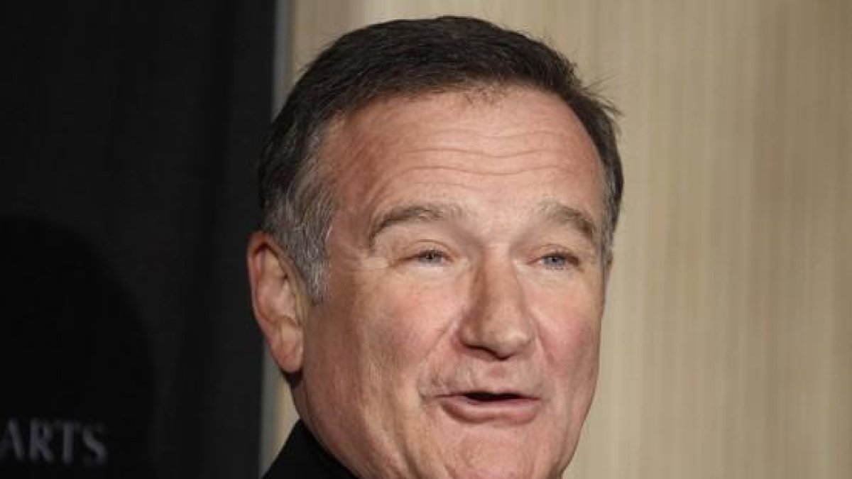Robin Williams, en la Academia Británica de las Artes Cinematográficas y de la Televisión, en Beverly Hills.-REUTERS