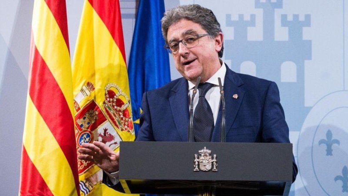 El delegado del Gobierno en Catalunya, Enric Millo.-ENRIC FONTCUBERTA (EFE)