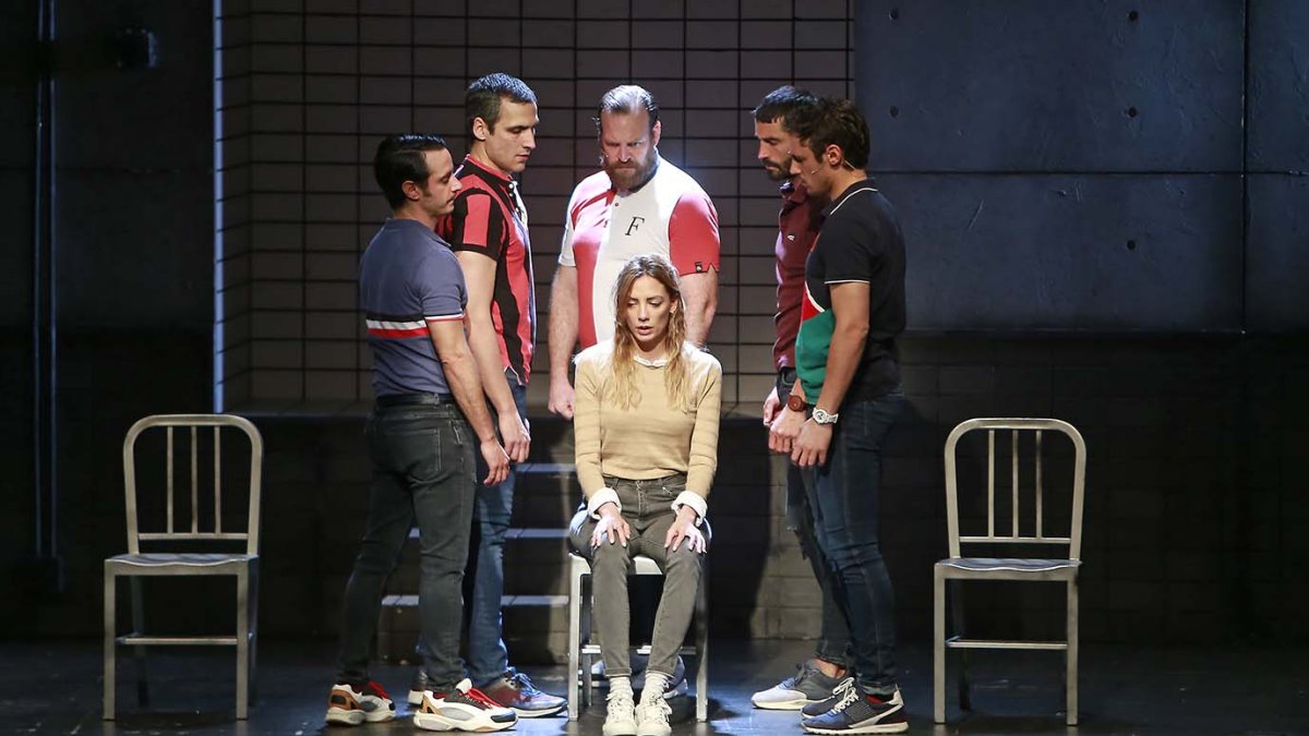 Representación de La Jauría en Burgos. RAÚL OCHOA