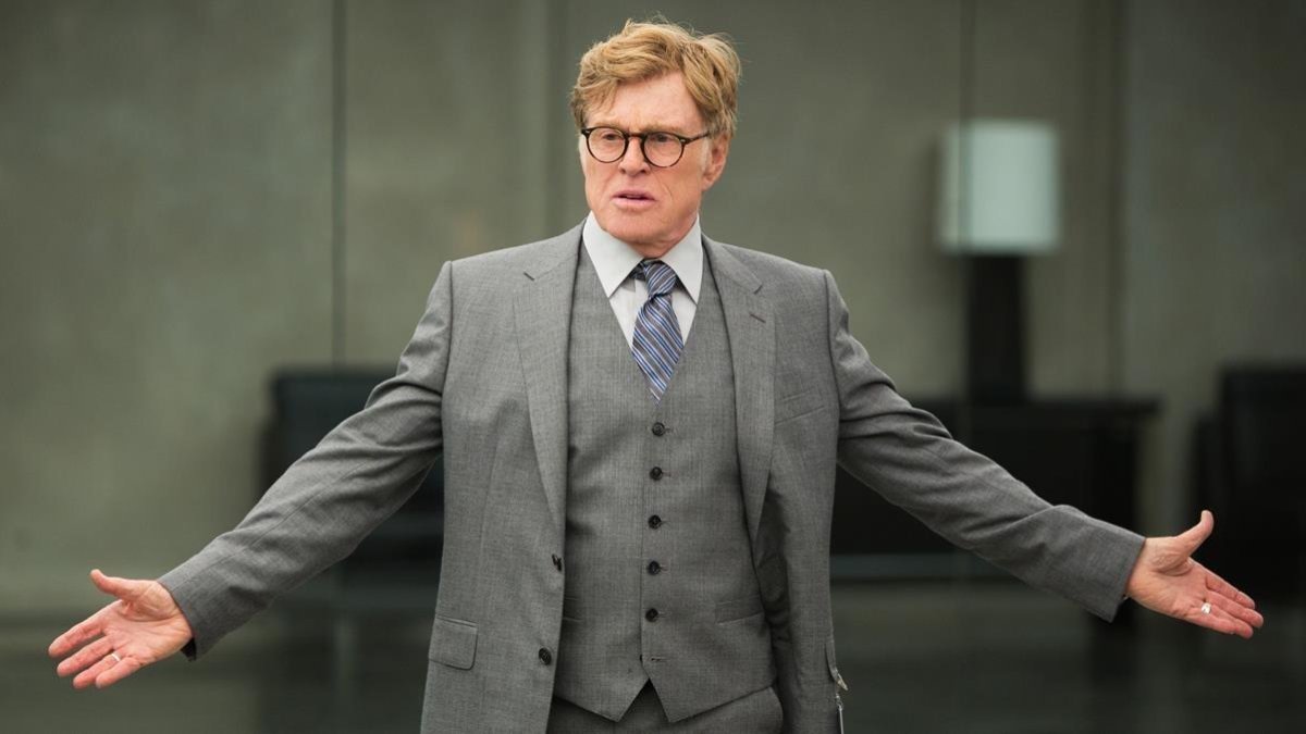 Robert Redford, en una escena de Capitan América y el soldado de invierno. /-AP