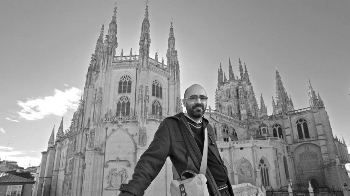 El escritor burgalés Óscar Esquivias-Eduardo Margareto / ICAL