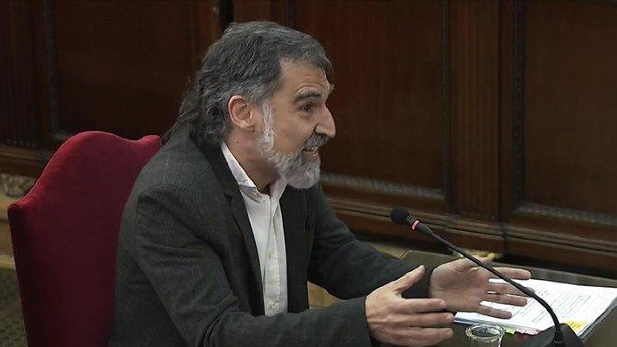 El presidente de Òmnium Cultural, Jordi Cuixart.-