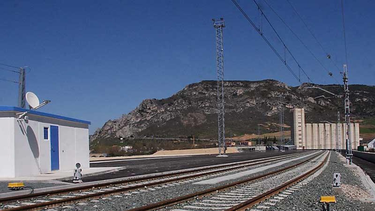 La Terminal Ferroportuaria (Telof) de Pancorbo inicia una nueva etapa.-G.G.