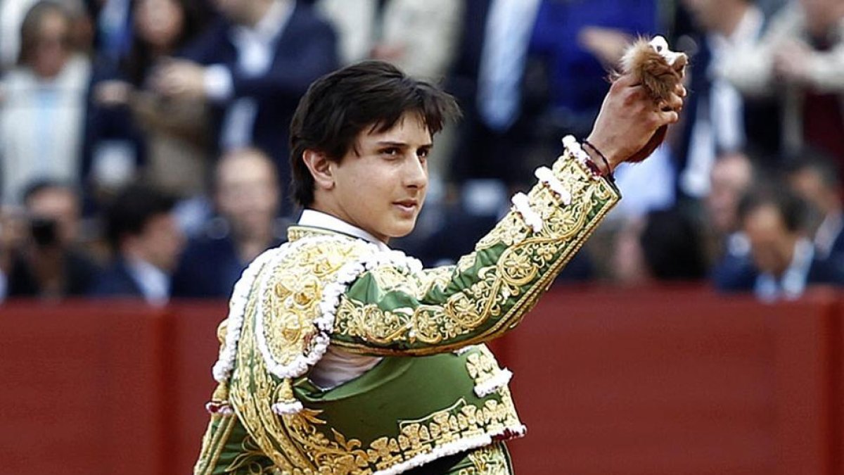 Andrés Roca Rey ya triunfó en la feria valenciana de las Fallas.-ECB